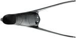 Mares Erwachsene Fu&szlig;teil Foot Pocket Razor, Schwarz, 39, 420904