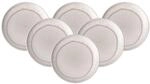 Villeroy & Boch like. by Perlemor Sand Fr&uuml;hst&uuml;cksteller 6er Set, 24 cm,