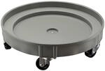 Wiltec Fassroller bis 400 kg, robuster Transportroller &Oslash; 60 cm, Fasswagen mit