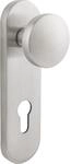 Knopfkurzschild f&uuml;r au&szlig;en, rund H+S 7001, PZ 72 mm, Edelstahl
