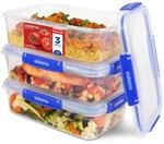 Sistema KLIP IT PLUS Frischhaltedosen Set | 2,2 l | auslaufsichere, stapelbare und