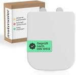Toilettendeckel mit Absenkautomatik | Wei&szlig; | Eckig | Duroplast