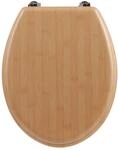 5five - wc-sitz mit bambus-effekt aus holz