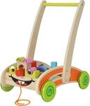 Eichhorn 100001833, Spiel- und Lauflernwagen - teilmontiert - mit 35 bunten
