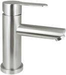 Waschbeckenarmatur von Deante Lupo &ndash; geb&uuml;rsteter Stahl &ndash; BLU_F20M