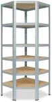 shelfplaza&reg; 200x70x45cm HOME Eckregal Schwerlast verzinkt/Metallregal Eckregal