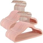 SONGMICS Kinderkleiderb&uuml;gel, 50er Set Kleiderb&uuml;gel Kinder, Baby-Kleiderb&uuml;gel,