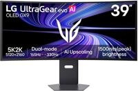LG Ultragear&trade; 39GX950B-B 39 Zoll 21:9 Curved 5K2K OLED Gaming Monitor, 165Hz/330Hz
