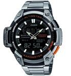 Casio HerrenArmbanduhr Analog-Digital Quarz Edelstahl SGW-450HD-1BER