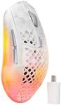 SteelSeries Aerox 3 Wireless Gen 2 Ghost 4K Gaming-Maus