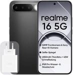 realme 16 5G Smartphone, 8GB+256GB, 6,57" 120Hz AMOLED-Display, 6500mAh Akku,...