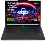 Lenovo Legion 5 Gaming AI Laptop | 15.3" WQXGA OLED 165Hz Display | AMD Ryzen 7 250 