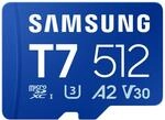 Samsung T7 microSD-Karte, 512 GB, Speicherkarte f&uuml;r Mobile Games auf Smartphones,