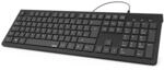 Hama Basic Keyboard KC-200 Black QWERTY UKR