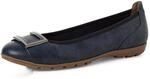 Marco Tozzi Damen Ballerinas weiches Feel Me Fu&szlig;bett weiches Innenfutter