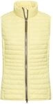 camel active Damen Gef&uuml;tterte Weste mit Taschen Gelb, womenswear-36
