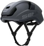 Sena S Smarter Rennradhelm mit Mesh Intercom (Mattgrau, M)