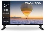 Thomson 24 Zoll (60cm) HD LED Smart TV, Wi-Fi, Sprachsteuerung, HDR10, Dolby Audio,