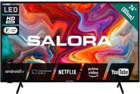 SALORA SMART24TV &ndash; 24 Zoll Smart TV mit Android TV, LED Display, HD Ready,