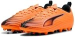 PUMA Unisex Kinder Ultra 6 Play Mg Jr Fu&szlig;ballschuh, Heat Fire PUMA schwarz Leuchtend