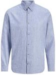 Jjesummer Linen Blend Shirt L/S Sn