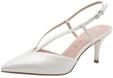 Tamaris Damen Sling Pump mit Stilettoabsatz Leder, wei&szlig;, 37 EU