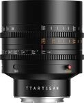 TTArtisan 85 mm Full Frame T2.1 Cine Objektiv mit Metallgeh&auml;use, kompatibel...
