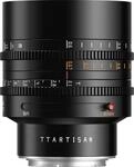 TTArtisan 85 mm Full Frame T2.1 Cine Objektiv mit Metallgeh&auml;use, kompatibel mit
