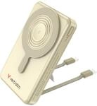 Verbatim Charge 'n' Go MagSafe Powerbank 10000mAh mit 2X USB-C Kabel Gold