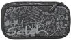 Satch Schlamperbox Street Ink - Grau | Extra gro&szlig; mit Trennfach,