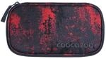 Coocazoo M&auml;ppchen &bdquo;Broken Black&rdquo;, schwarz-rot, Federm&auml;ppchen, gro&szlig;es