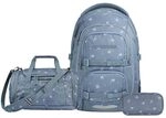 Coocazoo Porter Schulrucksack Set 3tlg. inkl. Sporttasche (Bloomy Daisy)