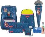 Step by Step Schulranzen-Set Giant &bdquo;Horse Lima, 9-teilig, blau, ergonomischer...