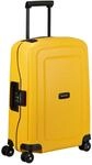 Samsonite S'Cure - Spinner S, Handgep&auml;ck, S (55 cm), 34 L, Gelb (Citrus)
