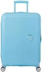 American Tourister Soundbox Spinner 67/24 TSA EXP Trolley Blueberry Fizz...