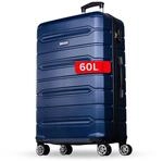 NOWI Hartschalenkoffer Mittelgro&szlig; &ndash; 62,7L Volumen &ndash; 8 Rollen 360&deg; drehbar &ndash;