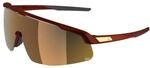ALPINA TURBO PRO S Q-LITE, Sportbrille f&uuml;r Erwachsene, red-translucent matt, S