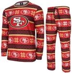 FOCO NFL Winter Xmas Pyjama Schlafanzug San Francisco 49ers - M
