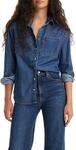 Levi's Damen Teodora Western Hemd, Air Space 5, S -