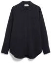 ARMEDANGELS Damen Bluse aus Leinen-Mix Linen Blend Loose Fit Black L