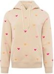 Zwillingsherz Damen Kapuzenpullover, Casual Sweatshirt mit Smile-Aufdruck,...