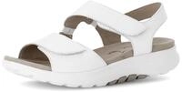 Gabor Damen Keilsandalen, Frauen Sandalen,Weiss (50),38.5 EU / 5.5 UK