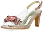 Laura Vita Misstyl by Damen Sandalette Mira 05 f&uuml;r Prinzessin in Rosa, gl&auml;sern