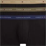 Tommy Hilfiger Herren 3er Pack Boxershorts Trunks aus Baumwolle mit Stretch,