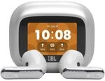 JBL Live Flex 4, Kabellose Noise-Cancelling-Ohrh&ouml;rer, Silber