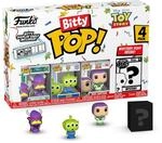 Funko Bitty Pop! Toy Story - Zurg 4PK - Zurg, Alien, Buzz Lightyear und eine