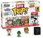 Funko Bitty Pop! Toy Story - Woody 4PK - Woody, Rex, Slinky Dog und eine