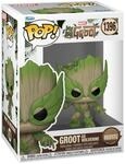 Funko Pop! Marvel: Wag - Wolverine - We Are Groot - Vinyl-Sammelfigur - Geschenkidee