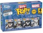 Funko Bitty POP! 4 Pack: Marvel - Spider-Man - Venom, Anti-Venom, She-Venom, Mystery