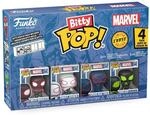 Funko Bitty POP! 4 Pack: Marvel - Spider-Man - Miles Morales, Ghost-Spider,